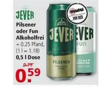 Multi Markt Jever Pilsener Oder Fun Alkoholfrei Angebot