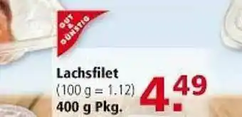 Multi Markt Gut & Günstig Lachsfilet Angebot