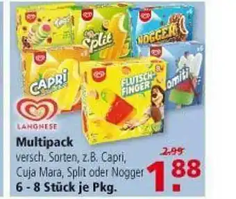 Multi Markt Langnese Multipack Angebot