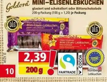 Norma Goldora Mini-elisenlebckuchen Angebot