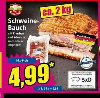 Norma Gut Bartenhof Schweine-bauch Angebot