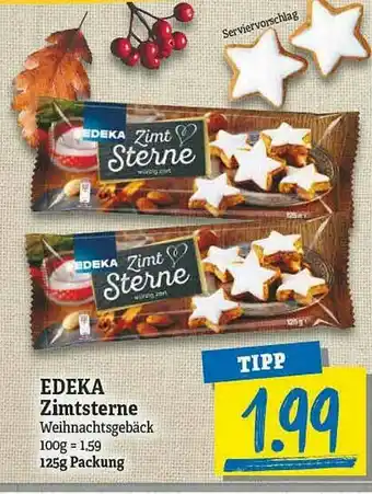 NP Discount Edeka Zimtsterne Angebot