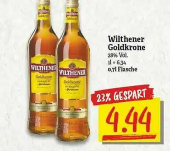 NP Discount Wilthener Goldkrone Angebot