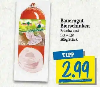 NP Discount Bauerngut Bierschinken Angebot