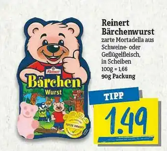 NP Discount Reinert Bärchenwurst Angebot