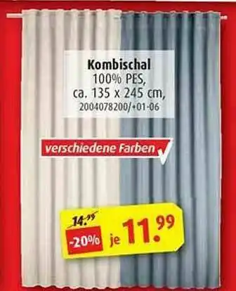 ROLLER Kombischal Angebot