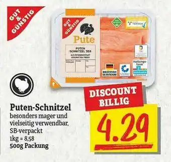 NP Discount Puten-schnitzel Angebot