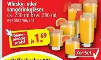 ROLLER Whisky Oder Longdrinkgläser Angebot