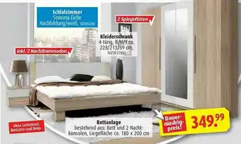 ROLLER Kleiderschrank, Bettanlage Angebot