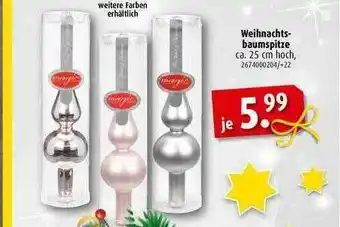 ROLLER Weihachts Baumspitze Angebot