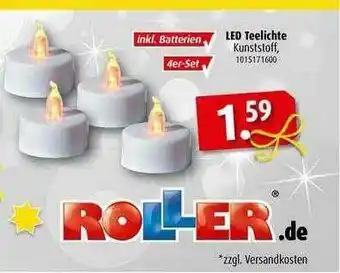 ROLLER Led-teelichte Angebot