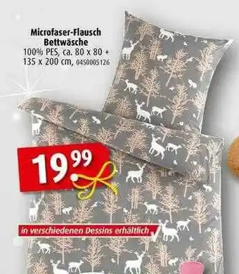 ROLLER Microfaser-flausch Bettwäsche Angebot