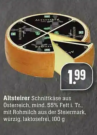 Scheck-in-Center Altsteirer Angebot