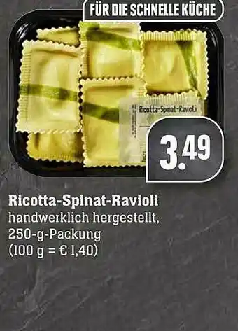 Scheck-in-Center Ricotta-spinat-ravioli Angebot