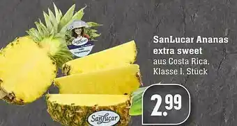 Scheck-in-Center Sanlucar Ananas Extra Sweet Angebot