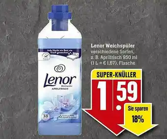 Scheck-in-Center Lenor Weichspüler Angebot