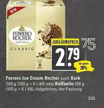 Scheck-in-Center Ferrero Ice Cream Rocher Auch Dark Oder Raffaello Angebot