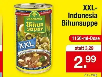 Zimmermann Xxl Indonesia Bihunsuppe Angebot