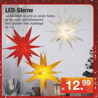 Zimmermann Led Sterne Angebot