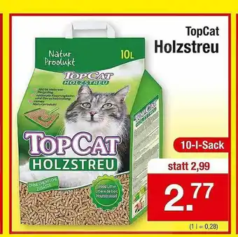 Zimmermann Topcat Holzstreu Angebot