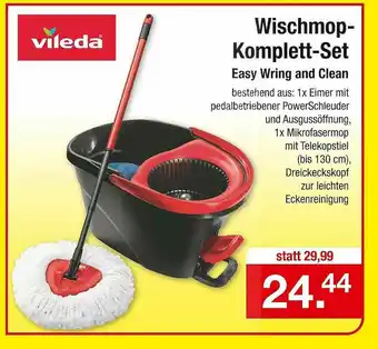 Zimmermann Vileda Wischmop Komplett-set Angebot