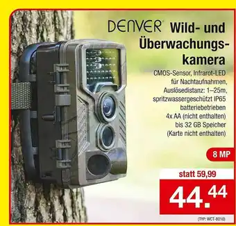 Zimmermann Denver Wild Und überwachungs Kamera Angebot