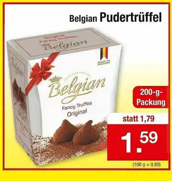 Zimmermann Belgian Pudertrüffel Angebot