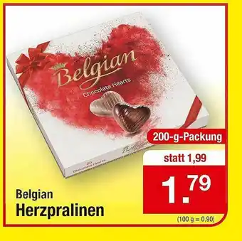 Zimmermann Belgian Herzpralinen Angebot