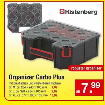 Zimmermann Kistenberg Organizer Carbo Plus Angebot