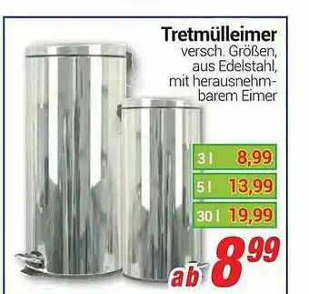 CENTERSHOP Tretmülleimer Angebot