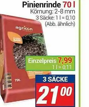 CENTERSHOP Pinienrinde 70 L Angebot