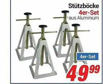 CENTERSHOP Stützböcke 4er-set Angebot