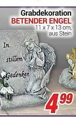 CENTERSHOP Grabdekoration Betender Engel Angebot