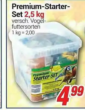 CENTERSHOP Premium-starter-set 2.5kg Angebot