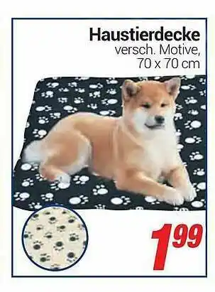 CENTERSHOP Haustierdecke Angebot