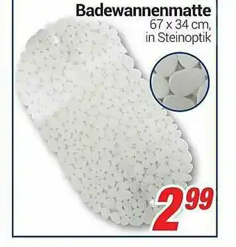 CENTERSHOP Badewannenmatte Angebot