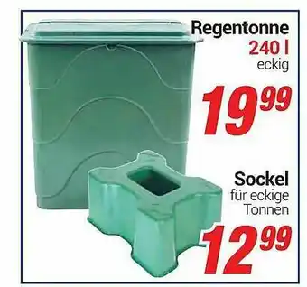 CENTERSHOP Regentonne Oder Sockel Angebot