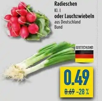 diska Radieschen Oder Lauchzwiebeln Angebot