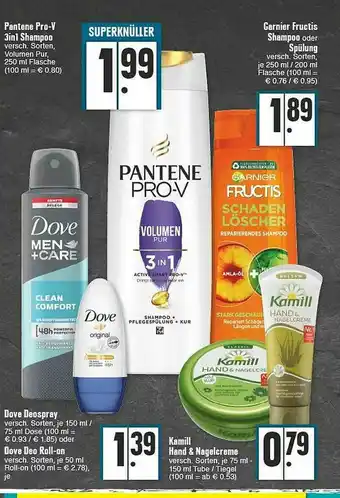 E-Center Pantene Pro-v 3in1 Shampoo Angebot