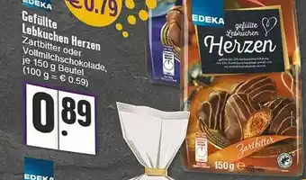 E-Center Edeka Lebkuchen Herzen Angebot