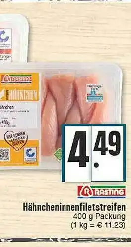 E-Center Rasting Hähncheninnenfiletstreifen Angebot