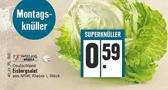 E-Center Deutschland Eisbergsalat Angebot