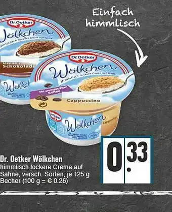 E-Center Dr. Oetker Wölkchen Angebot