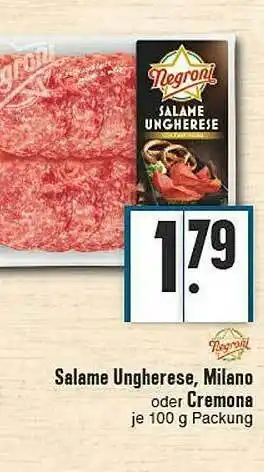 E-Center Salame Ungherese, Milano Oder Cremona Angebot