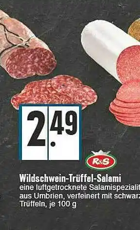 E-Center R&s Wildschwein-trüffel-salami Angebot