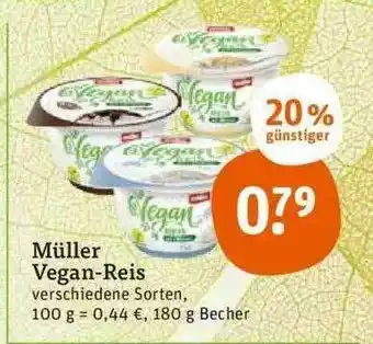 tegut Müller Vegan-reis Verschiedene Sorten Angebot