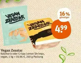 tegut Vegan Zeastar Kalamariz Oder Crispy Lemon Shrimpz Vegan Angebot