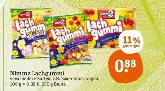 tegut Nimmz Lachgummi Verschiedene Sorten Angebot