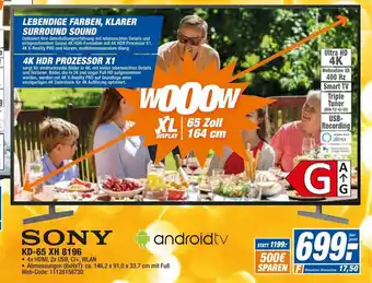 HEM Expert Sony KD-65 XH 8196 Angebot