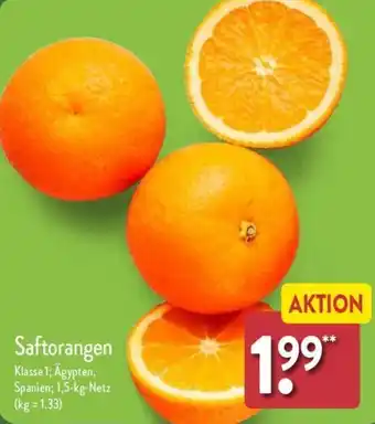 Aldi Nord Saftorangen 1,5 kg Netz Angebot